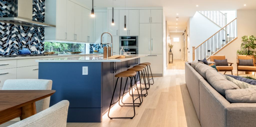 Beautiful kitchen interior design Vancouver